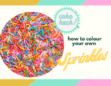 Colour your own sprinkles